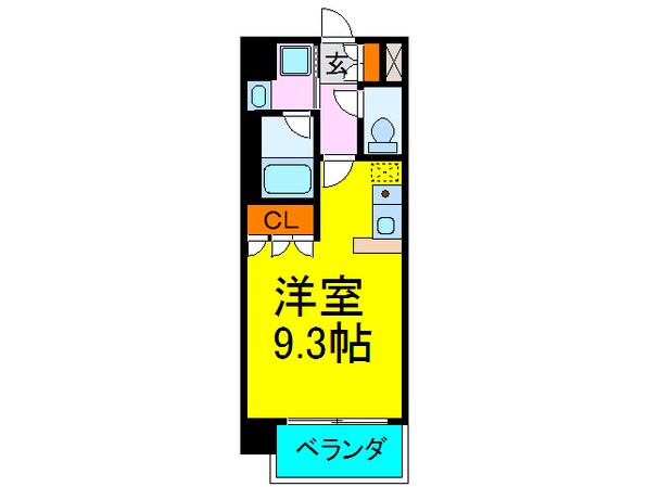 アスリ－ト本町西の物件間取画像